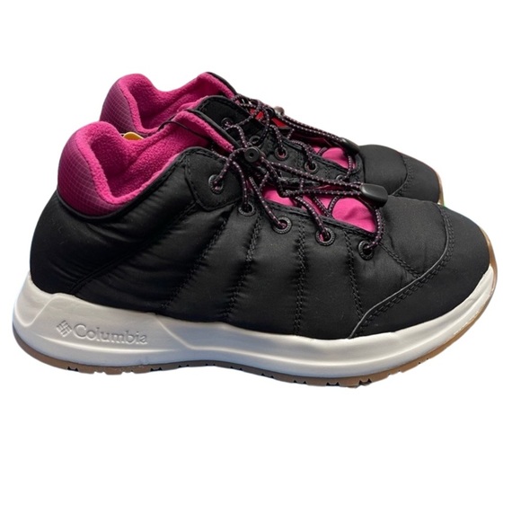 SALE!!! New Columbia black slip on toggle sneakers sz 7 ladies Palermo street - Picture 1 of 9